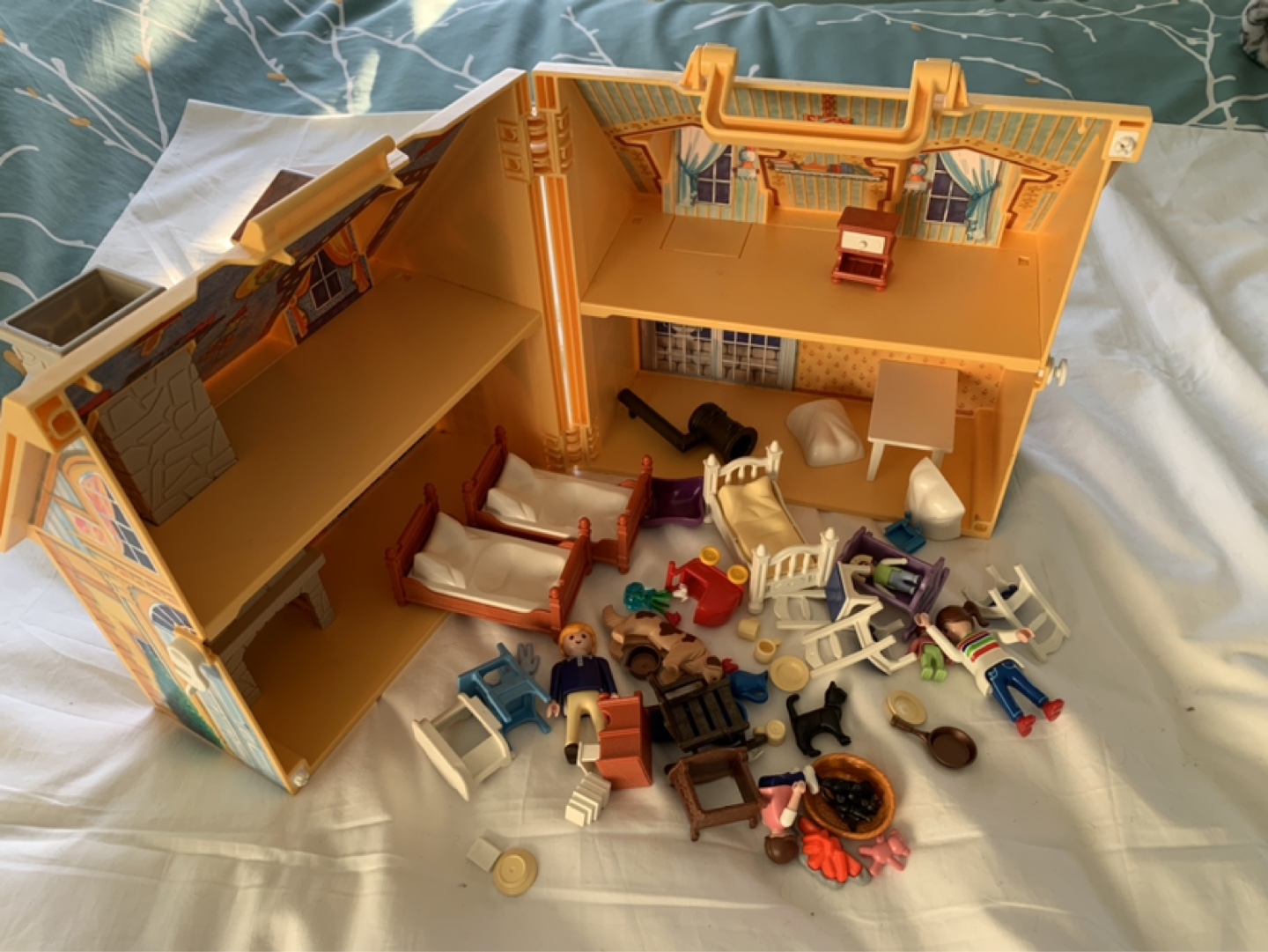 Playmobil Lot -  Houses, Figures & Accessories