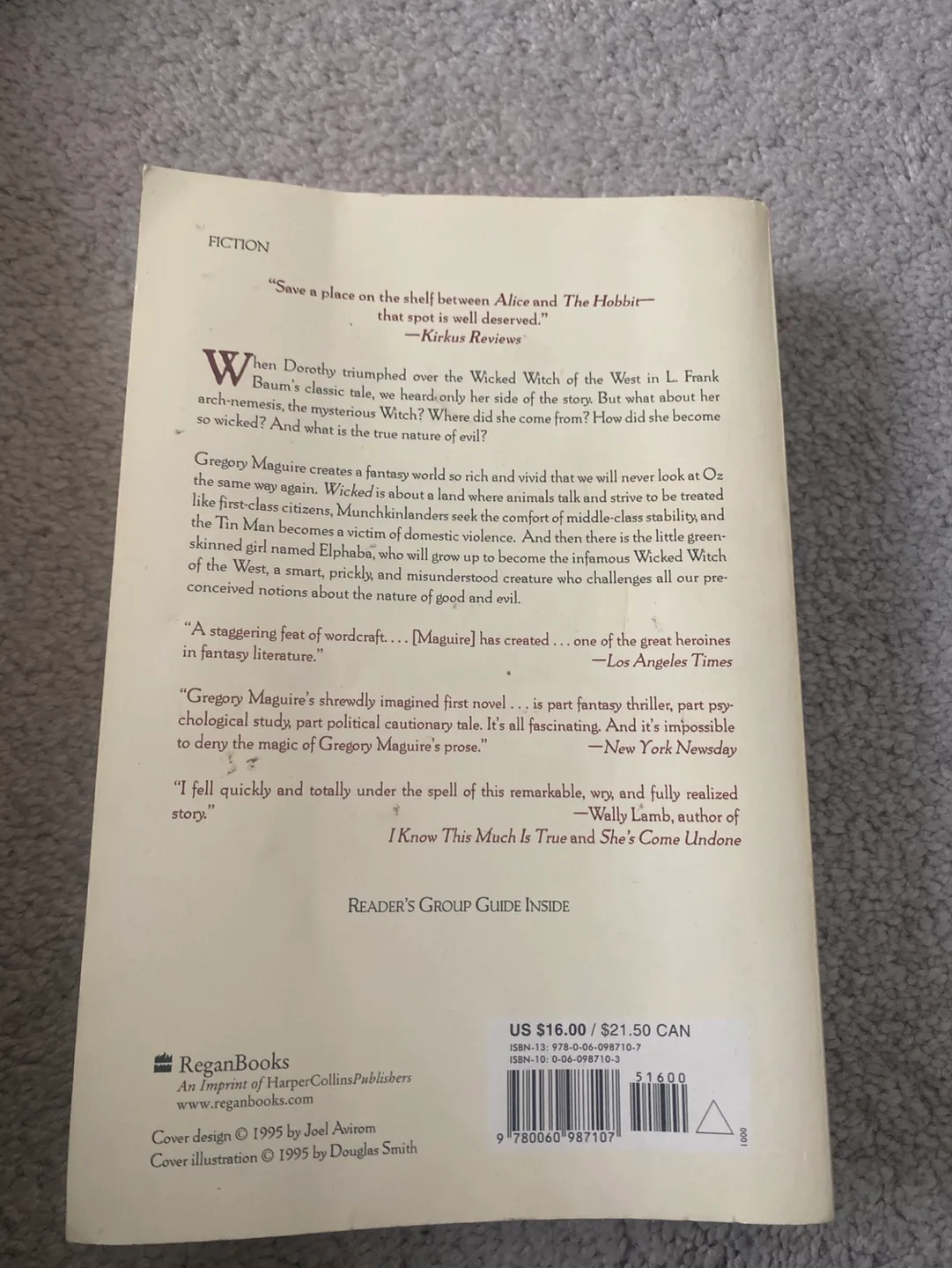 Wicked -  Paperback Book image indicator(2)