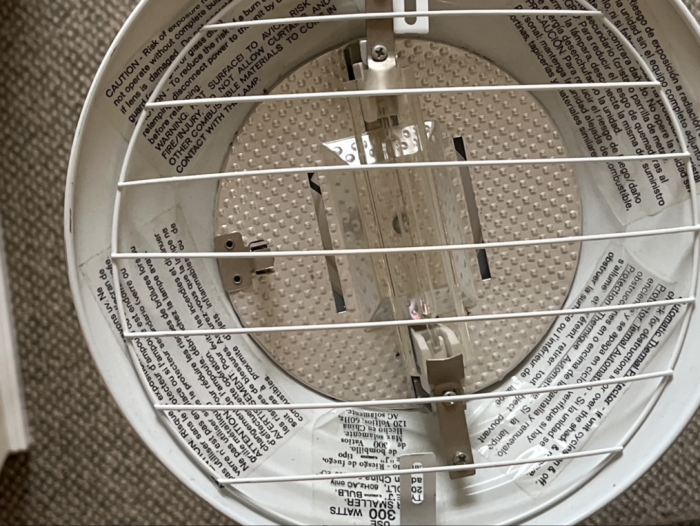 White Floor Lamp - photo 4