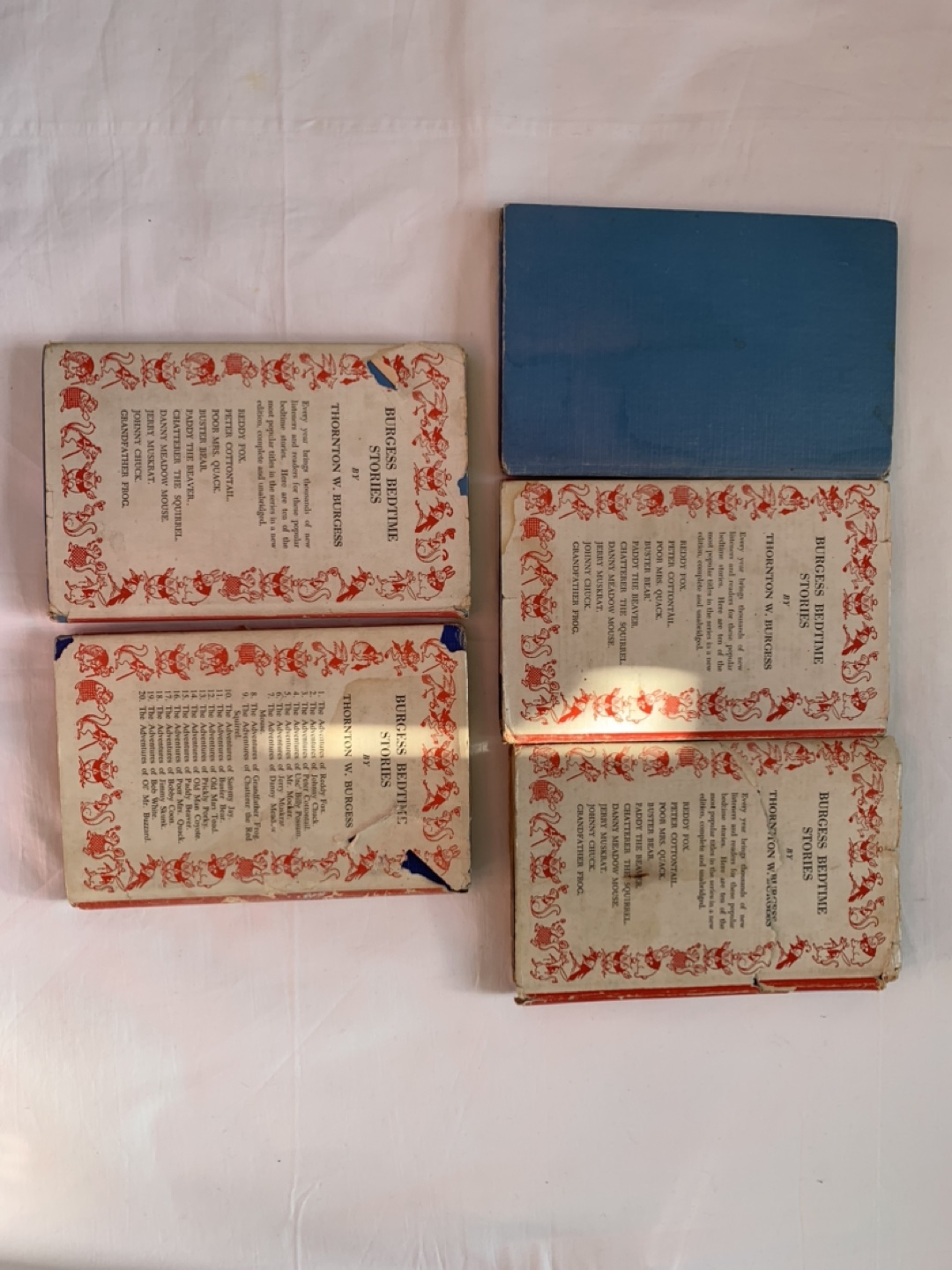 Collection of Vintage Thornton W. Burgess Bedtime Story Books - photo 2