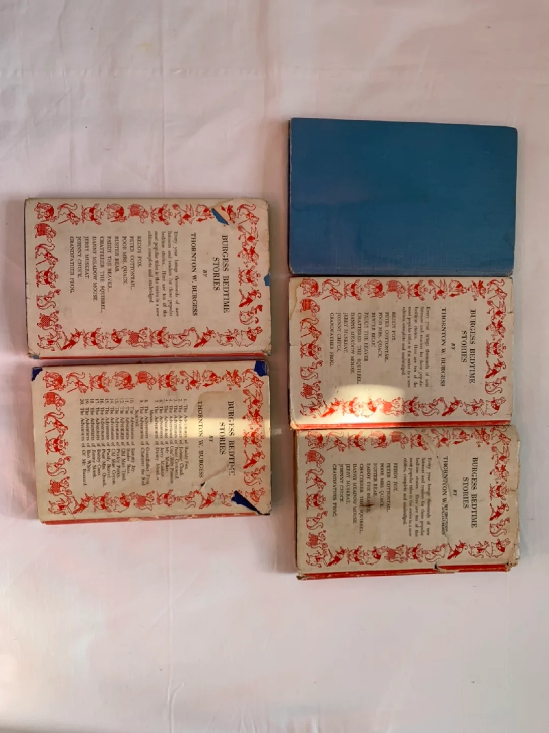 Collection of Vintage Thornton W. Burgess Bedtime Story Books image indicator(2)