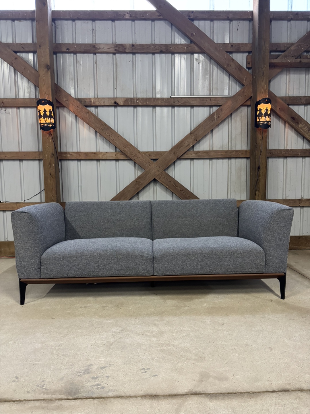 *Delivery Available* FREDDY 3-Seater Sofa by Structube in Grey