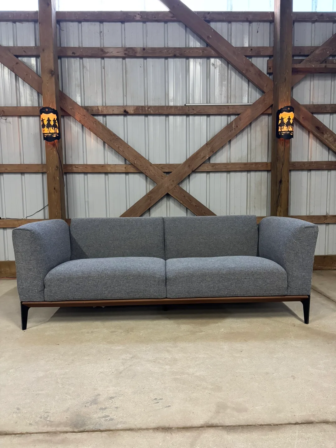 *Delivery Available* FREDDY 3-Seater Sofa by Structube in Grey thumbnail