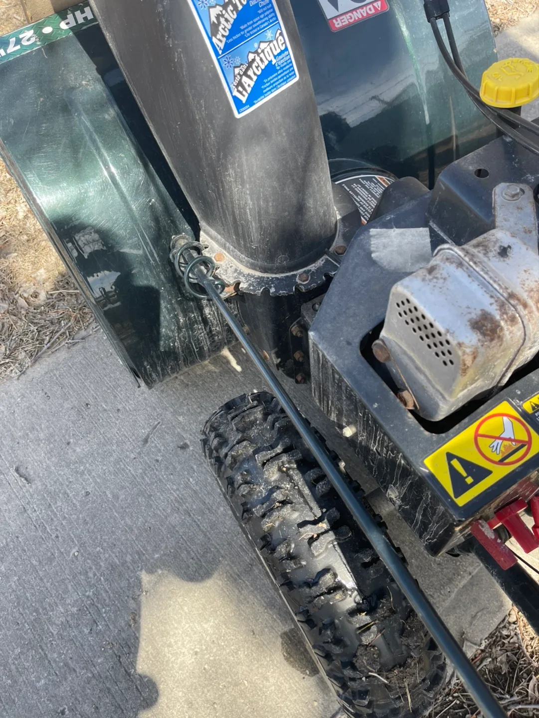 Mastercraft Deluxe 27" 8.5 HP Snowblower image indicator(6)