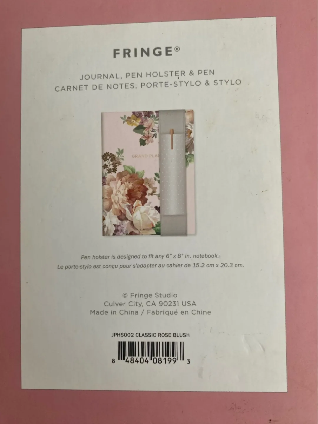 Fringe Grand Plans Journal with Pen Holster 💚 image indicator(3)