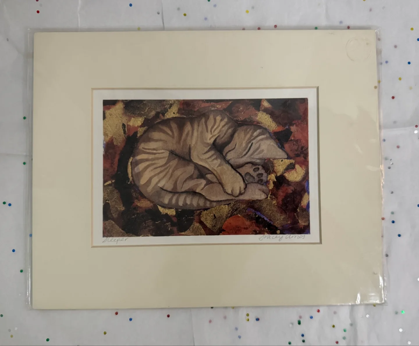 Cute cats! Set of 3 Stacey Amos Cat Prints image indicator(4)