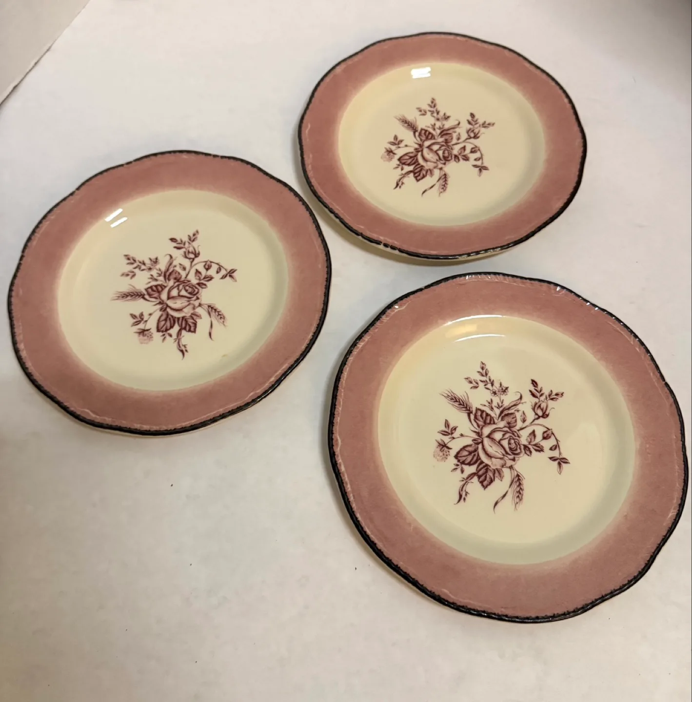 Vintage Wood & Sons Fine Tableware Plates image indicator(2)