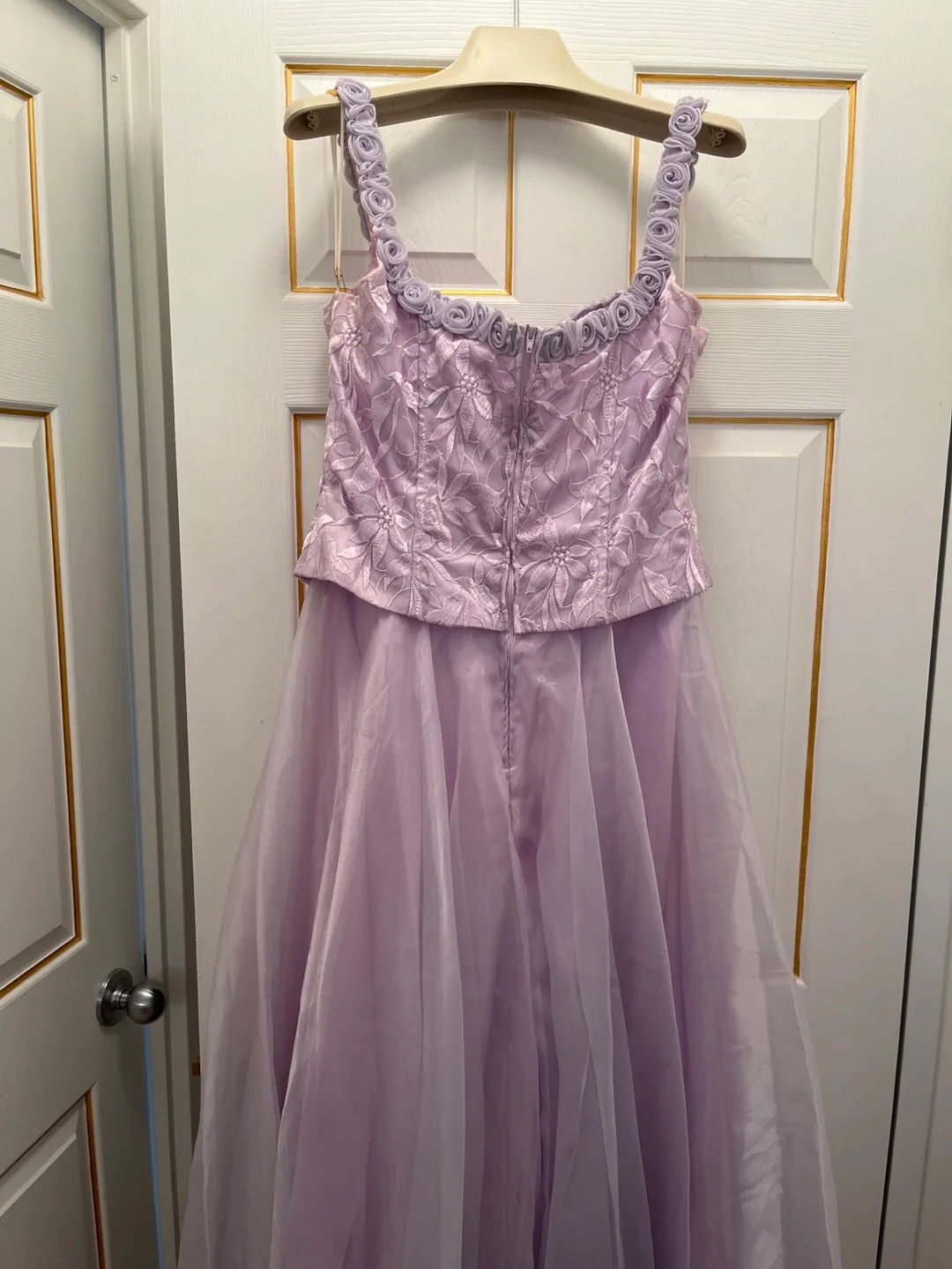 Lavender Two-Piece Formal Gown, Size 15-16 image indicator(3)