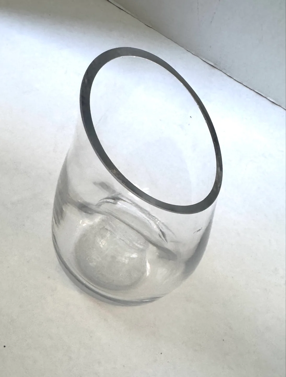 Unique Glass Pitcher with Cut-Out Handle image indicator(6)