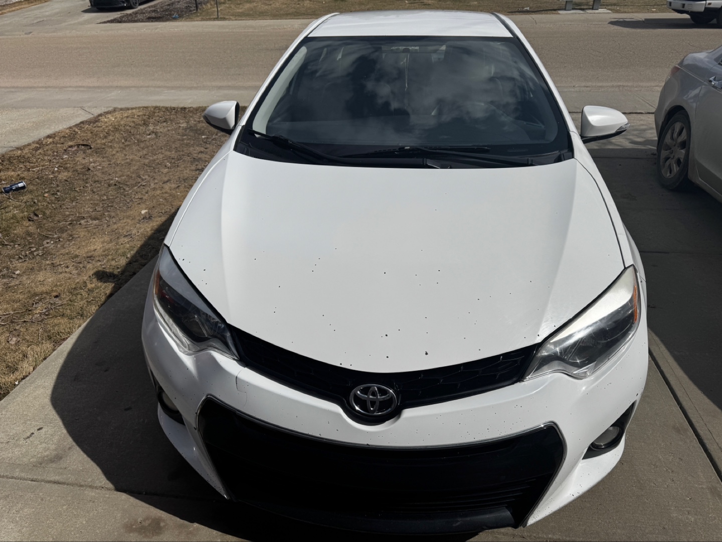 2015Toyota Corolla S - White
