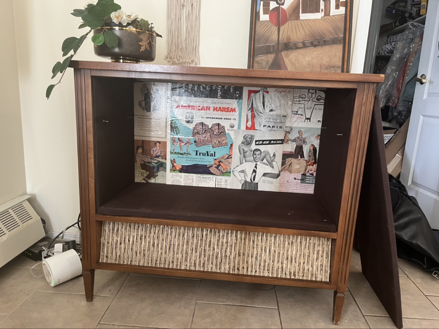 Vintage Mid-Century Modern Console