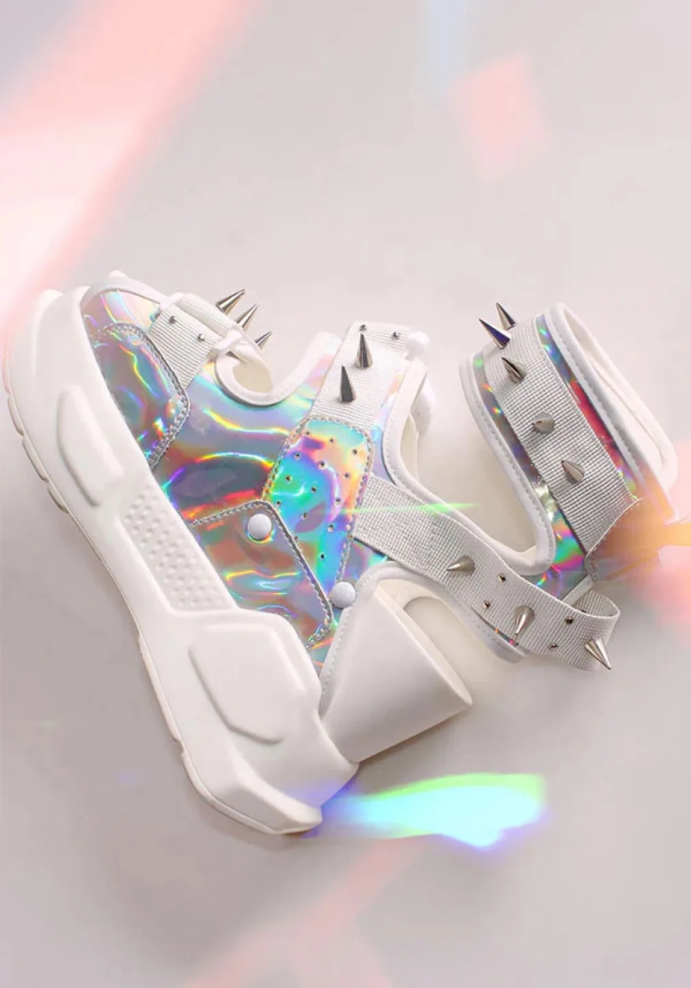 Anthony Wang Hyperspace Platform Shoes