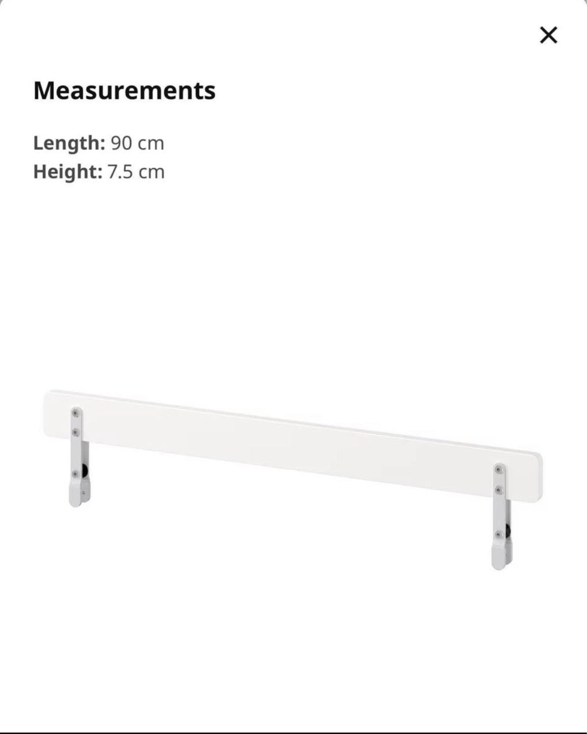 Ikea Vikare Kids Bed Rail
