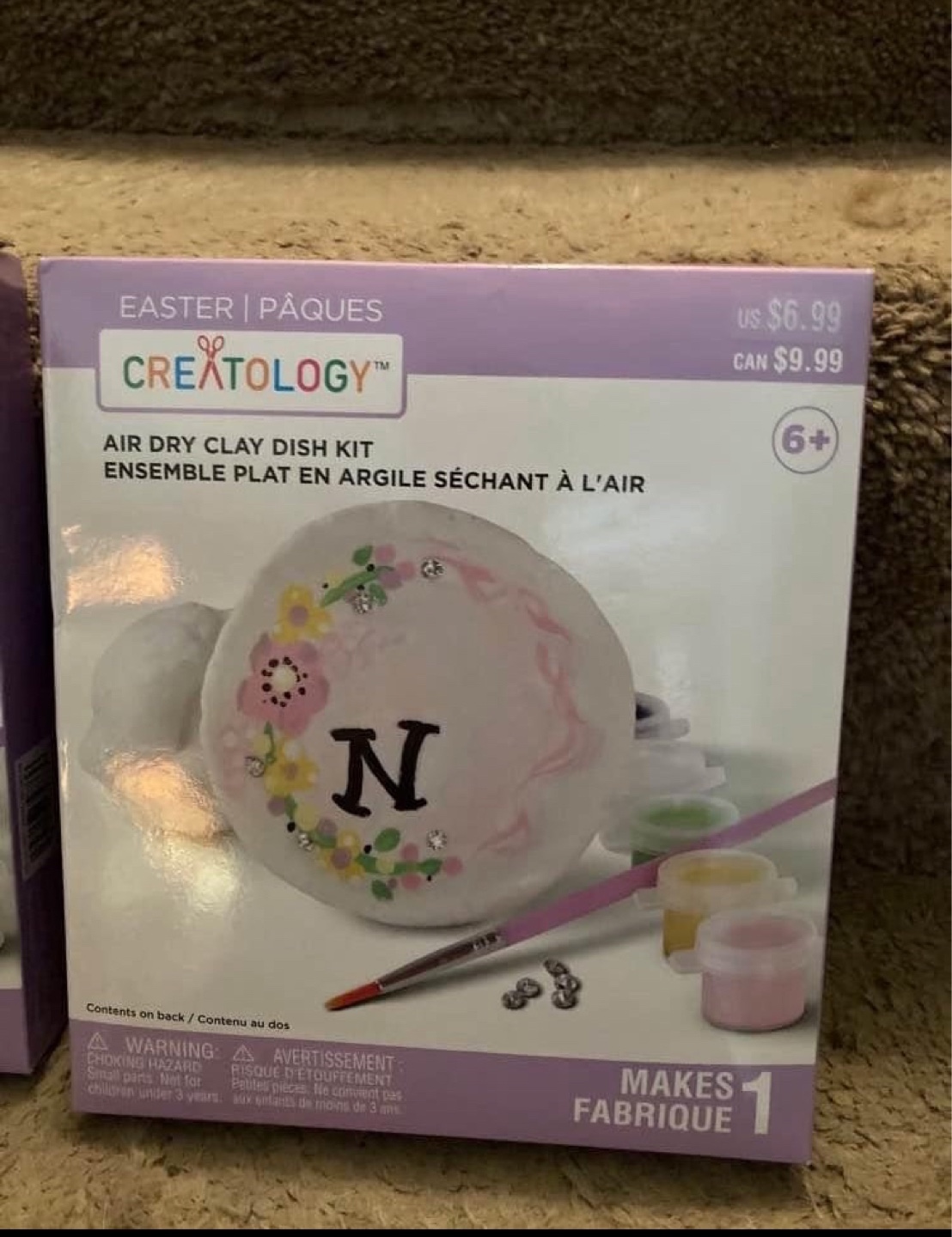 Two Creatology Air Dry Clay Dish Kits - photo 2