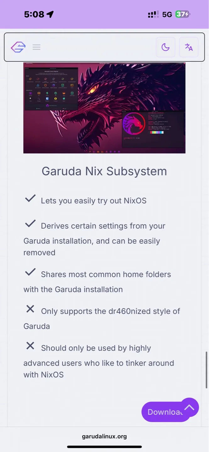 Garuda Linux LIVE BOOT USB KEYS image indicator(9)
