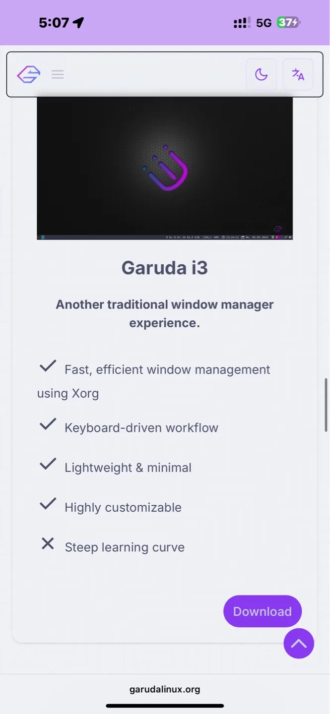 Garuda Linux LIVE BOOT USB KEYS image indicator(6)