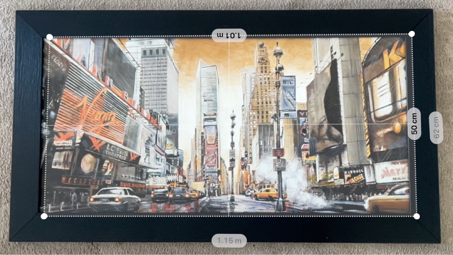 Framed Times Square Artwork