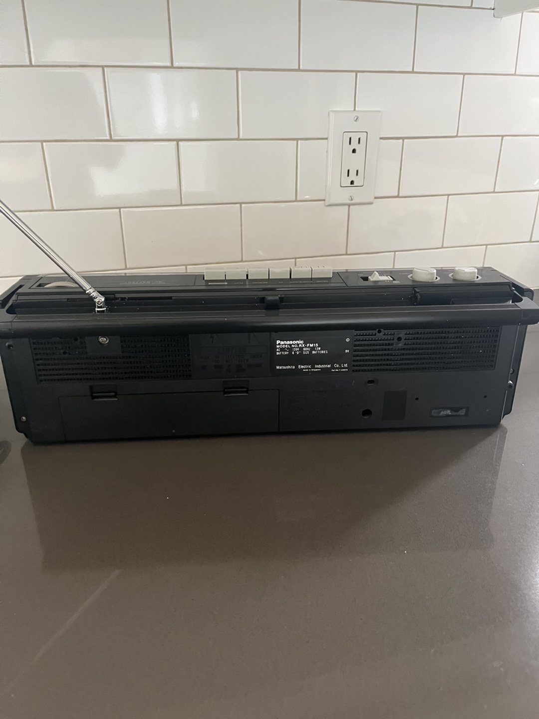 Vintage Panasonic Boombox - Model RX-FM15 - photo 2
