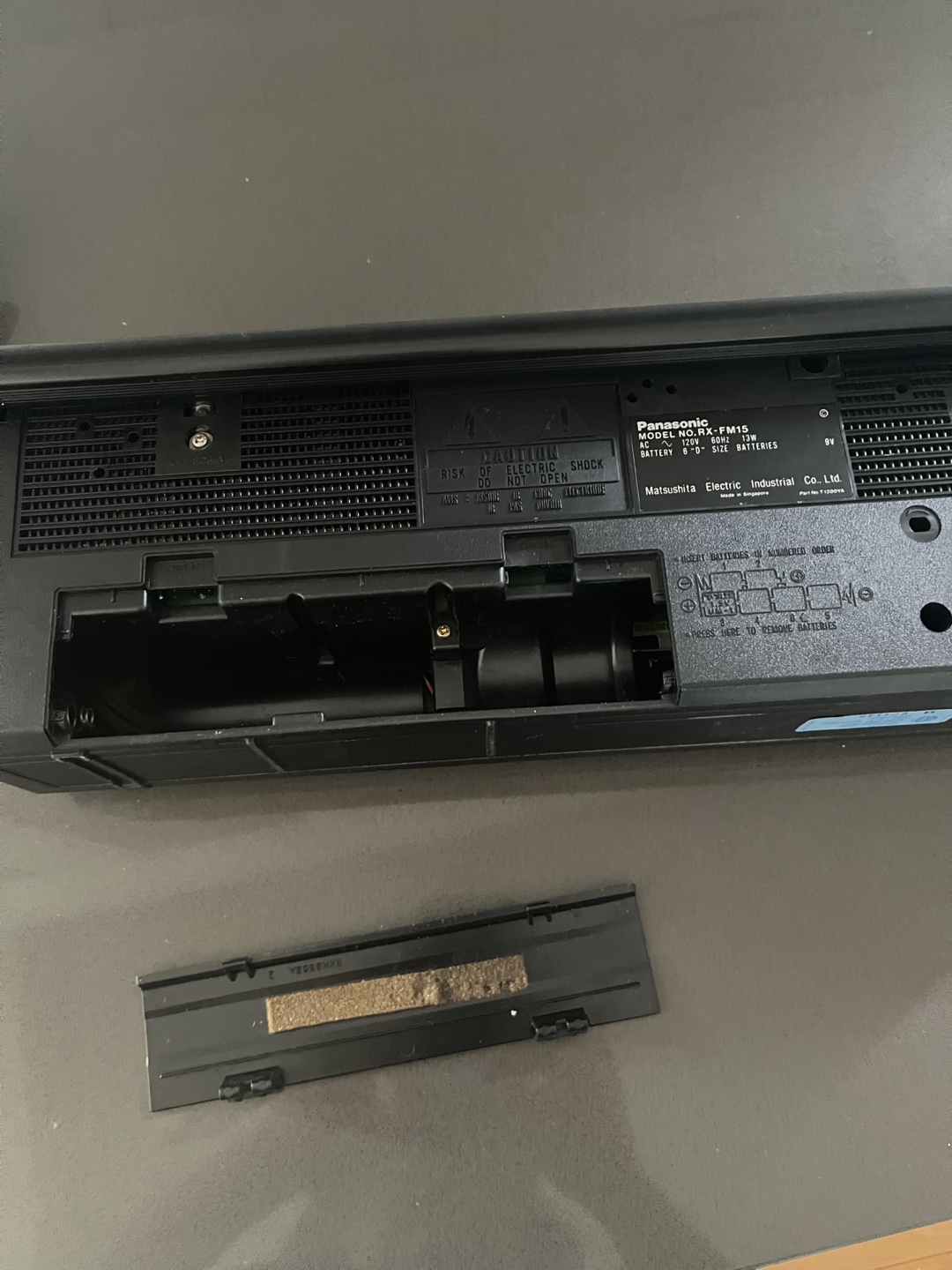 Vintage Panasonic Boombox - Model RX-FM15 - photo 3