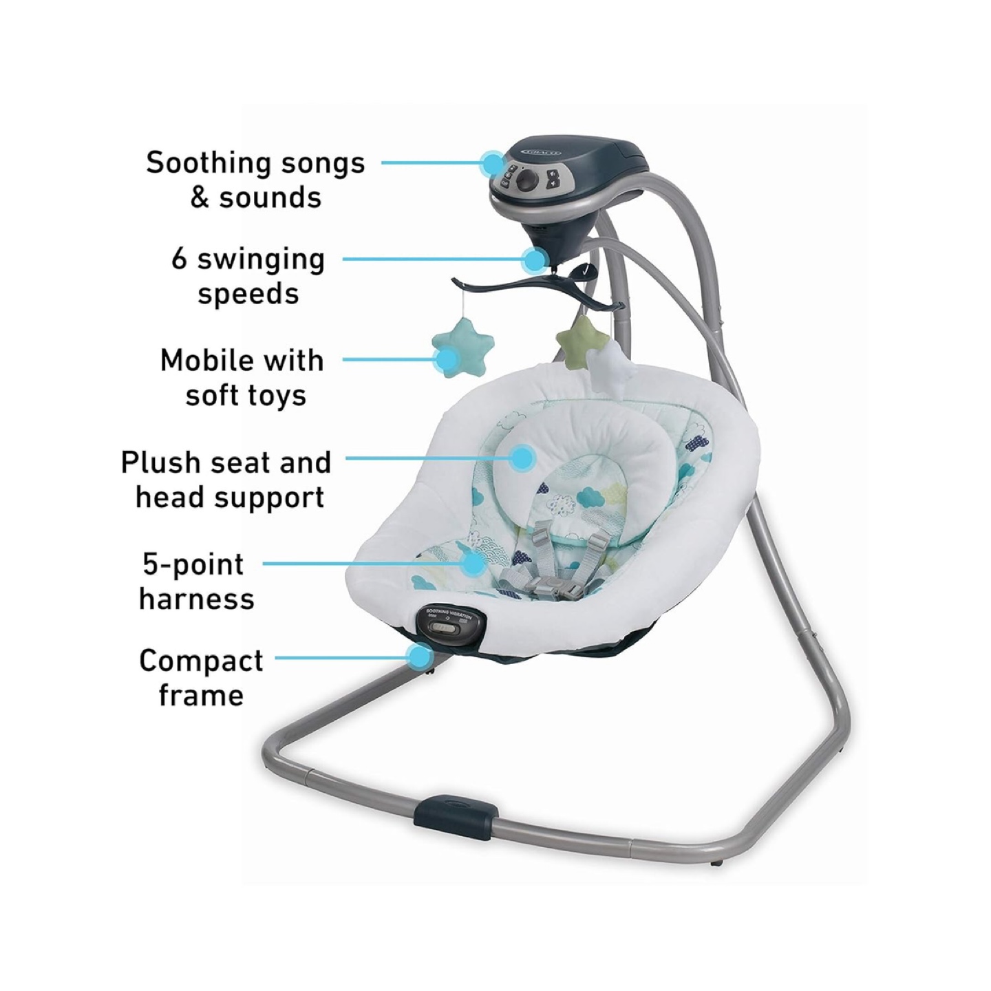 Graco Simple Sway Swing - photo 2