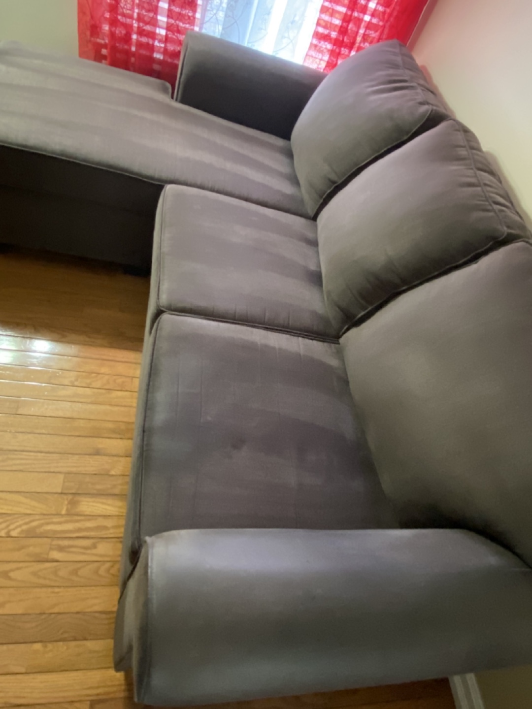 Dark Brown Sectional Sofa - photo 2