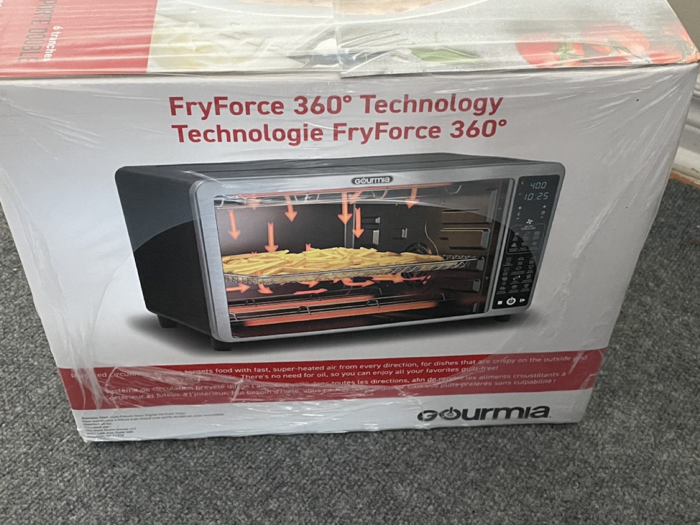 Gourmia Stainless  Digital Air Fryer Oven - photo 2
