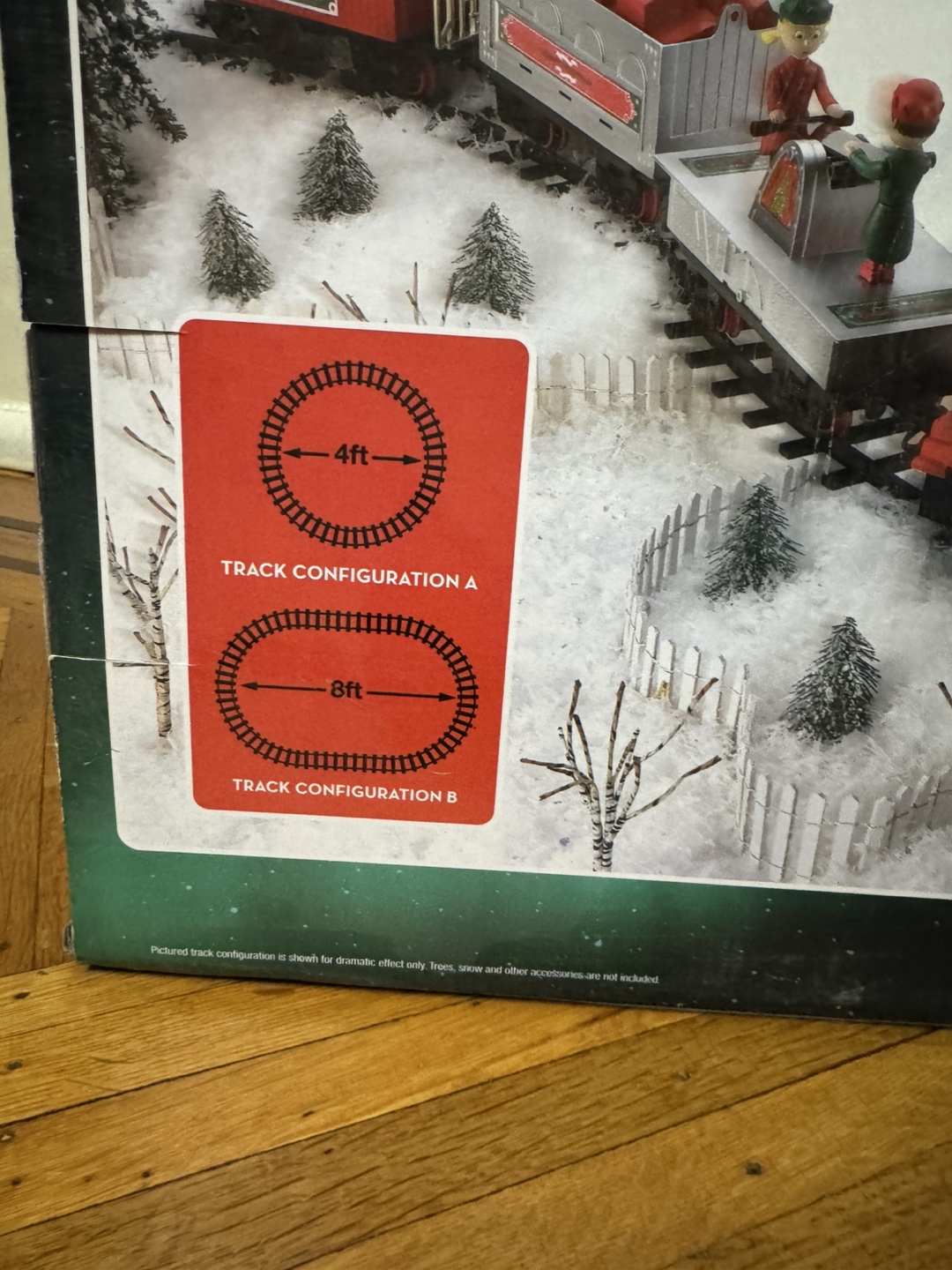 North Pole Christmas Train Set with Lights and Sounds - photo 2
