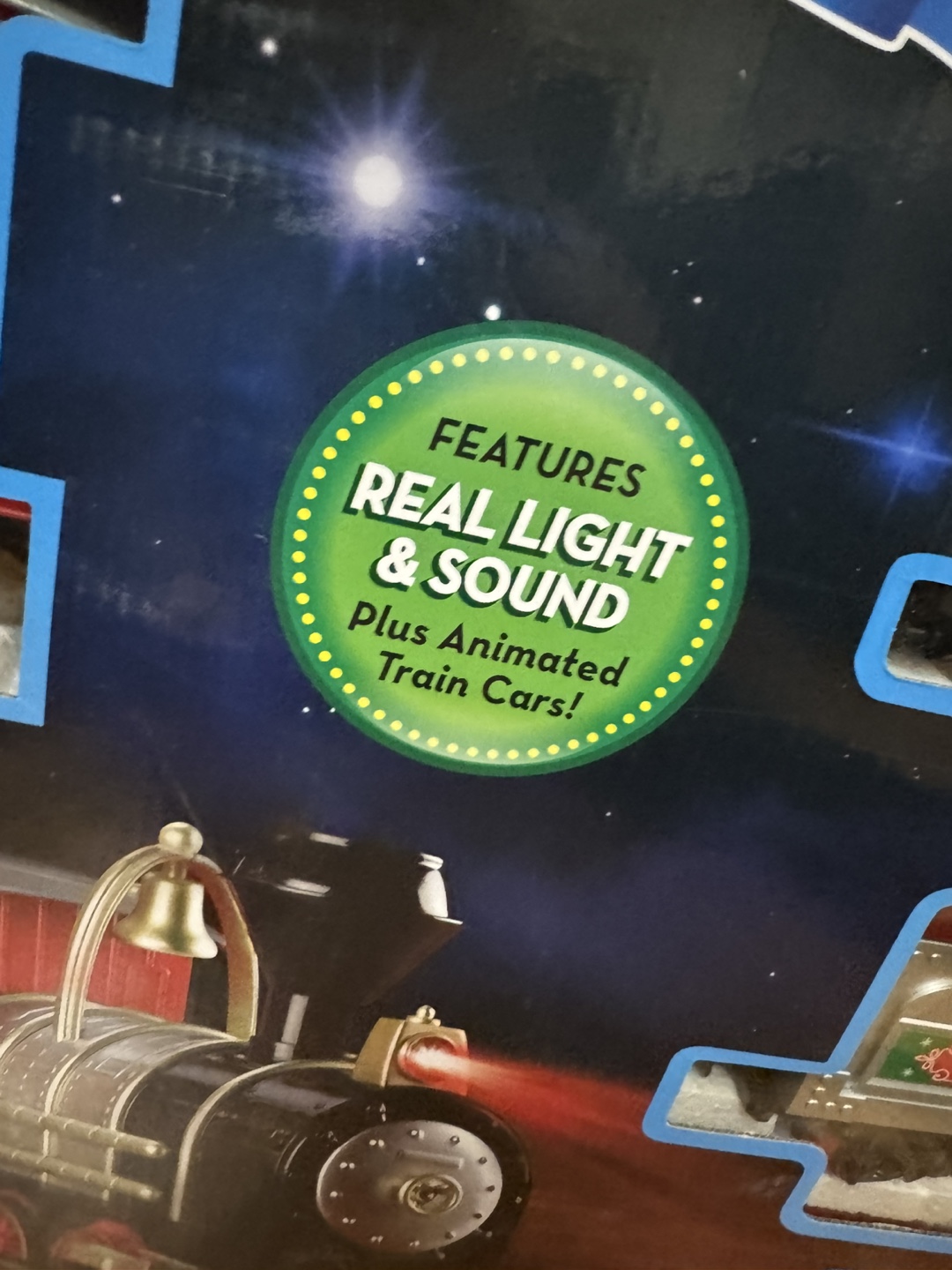 North Pole Christmas Train Set with Lights and Sounds - photo 5