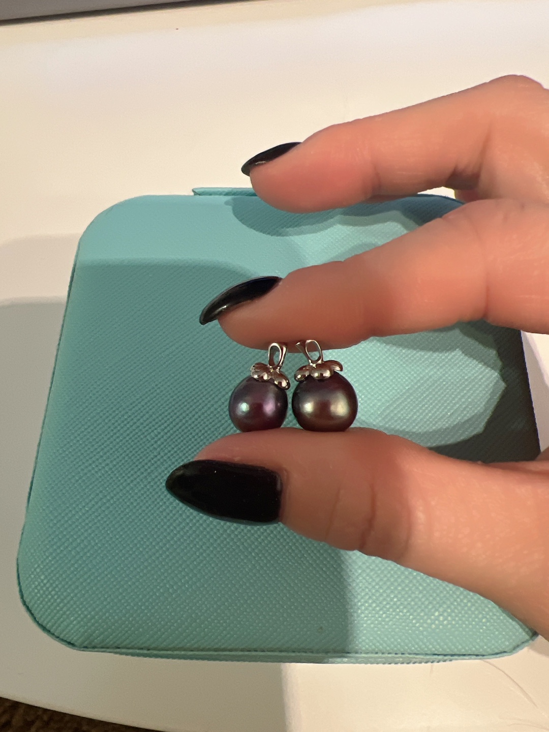 Dark Purple Pearl Pendant