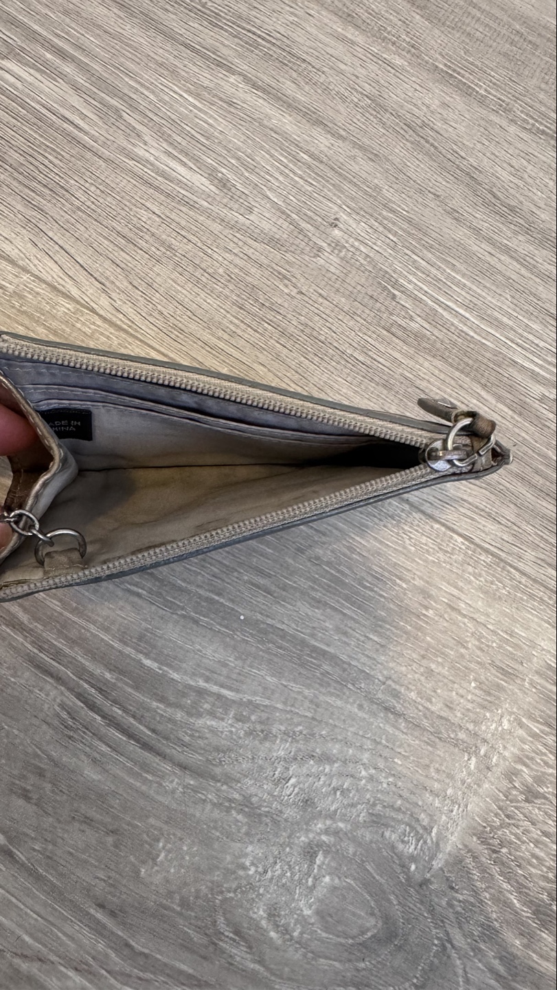 Coach Grey Leather Keyring Wallet - photo 3