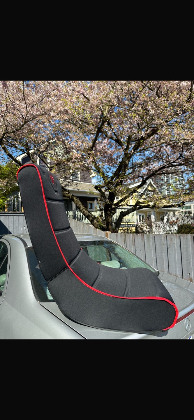 Red and black gaming chair foldable🧡 - photo 2