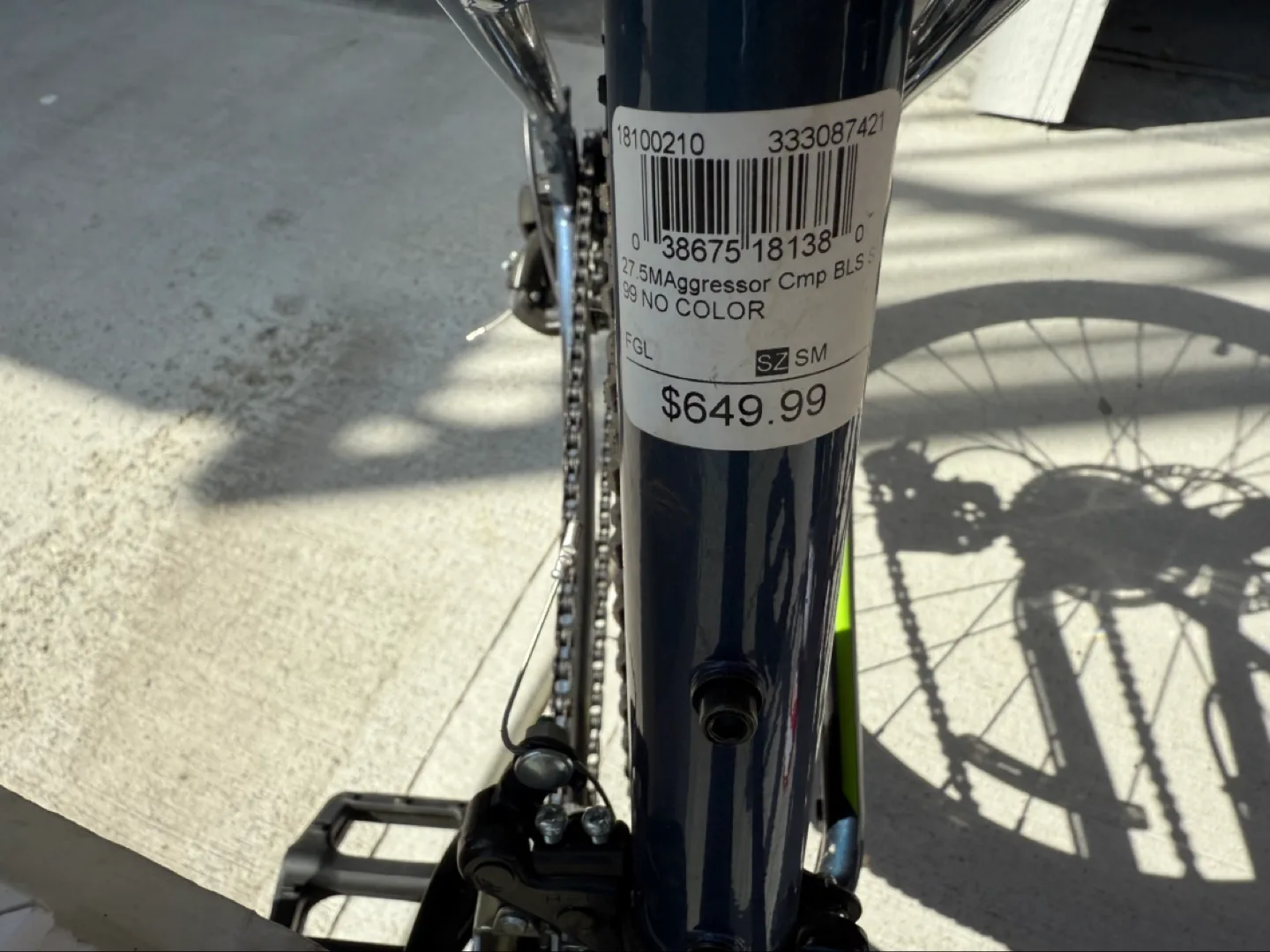 Used GT Aggressor 27.5 Mountain Bike - Small Size image indicator(2)