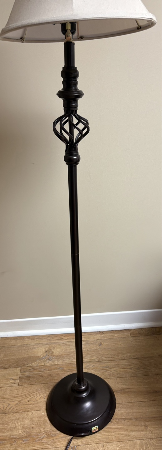 💚 Elegant Floor Lamp with Beige Shade - photo 2