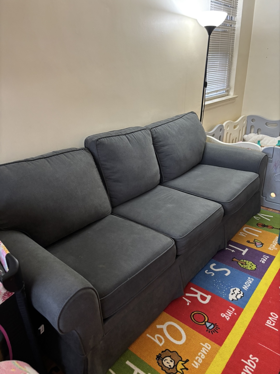 Gray 3-seater Sofa - photo 2