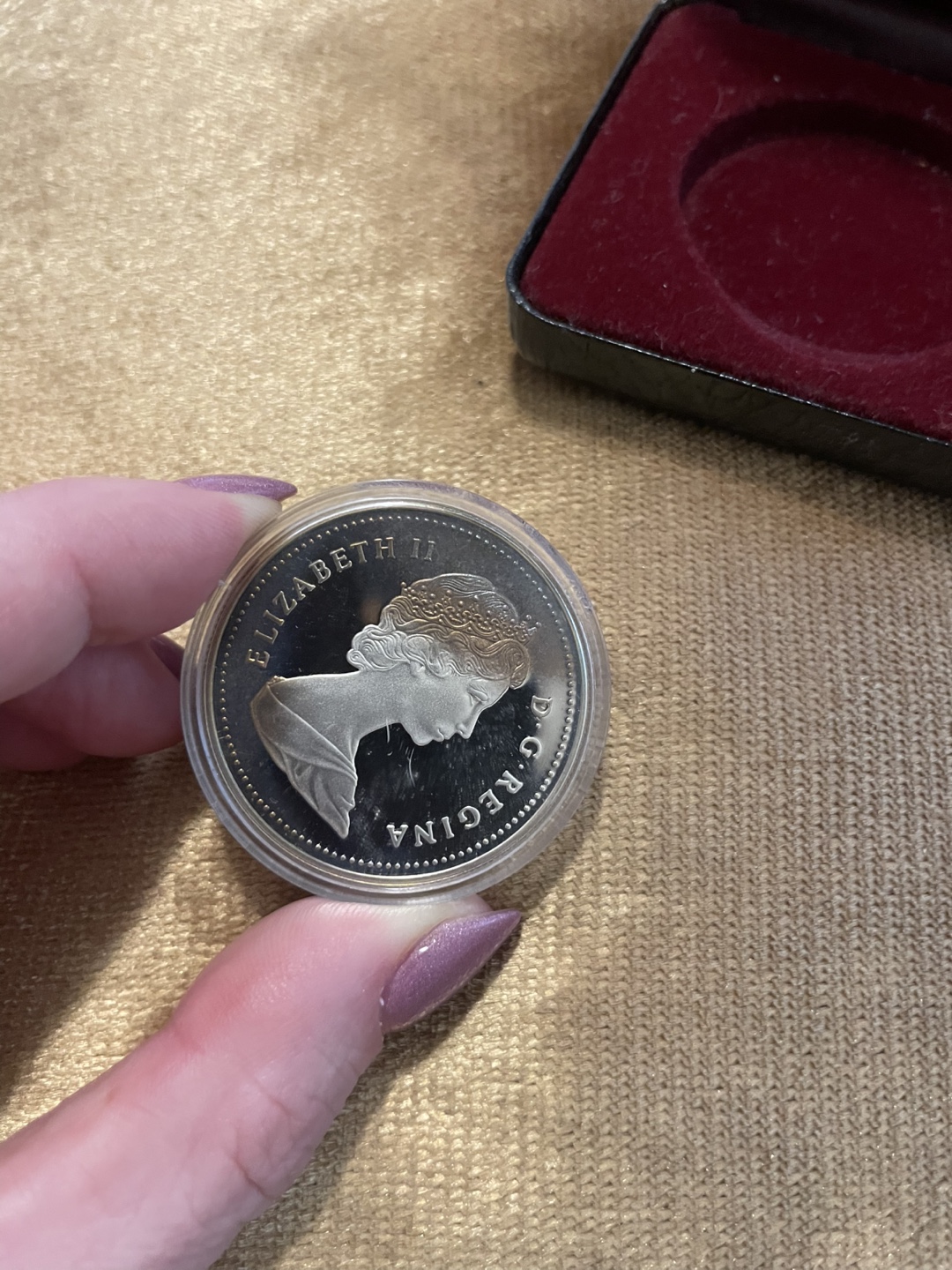 1989 Canada Silver Dollar Coin - Mackenzie River - photo 3