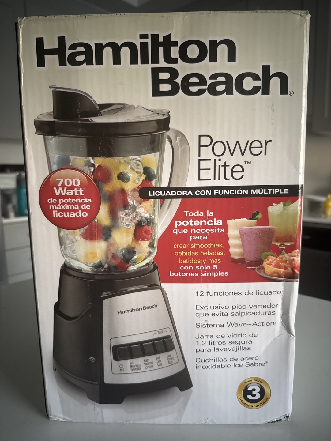 Hamilton Beach Power Elit Blender, 58148 - photo 2