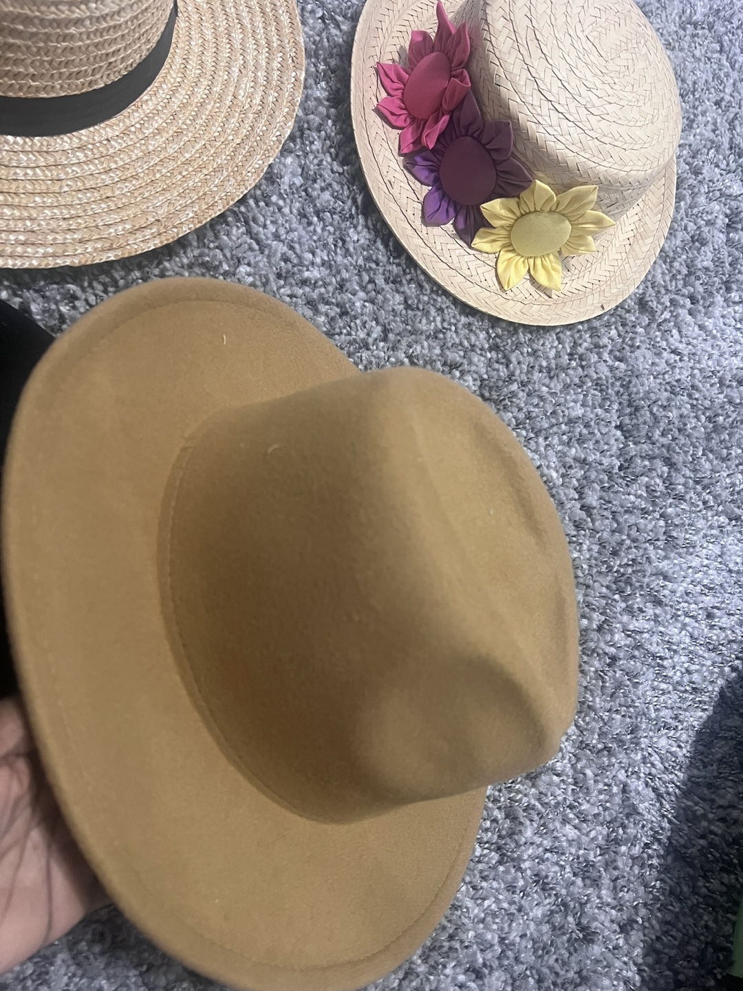 Camel-coloured Fedora Hat - photo 2