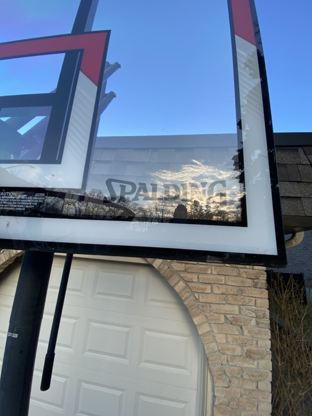 Spalding Outdoor Basketball Hoop ( Brand new spalding backboard) - photo 3