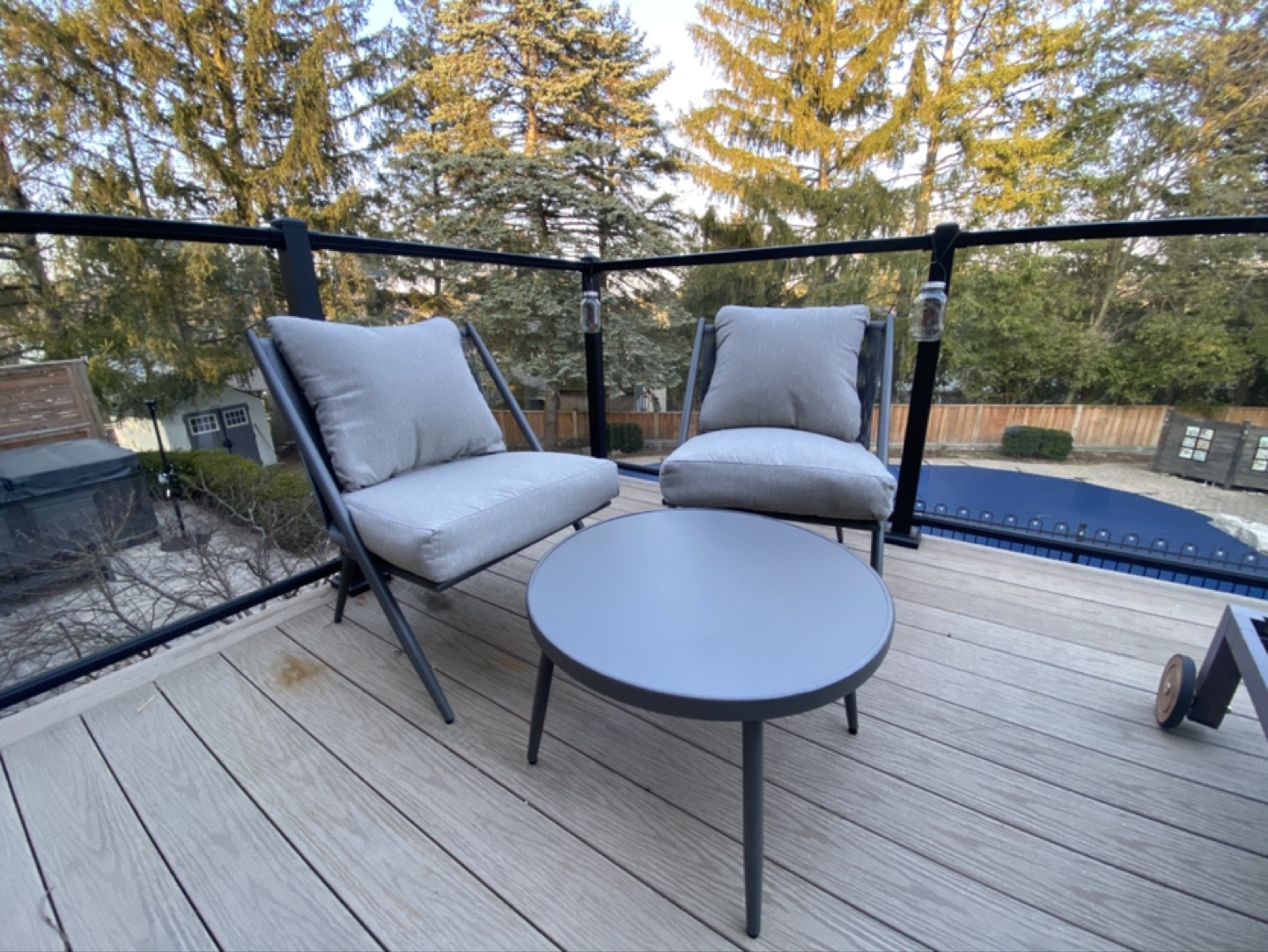 Brand new 3-pc Canvas Outdoor Patio set