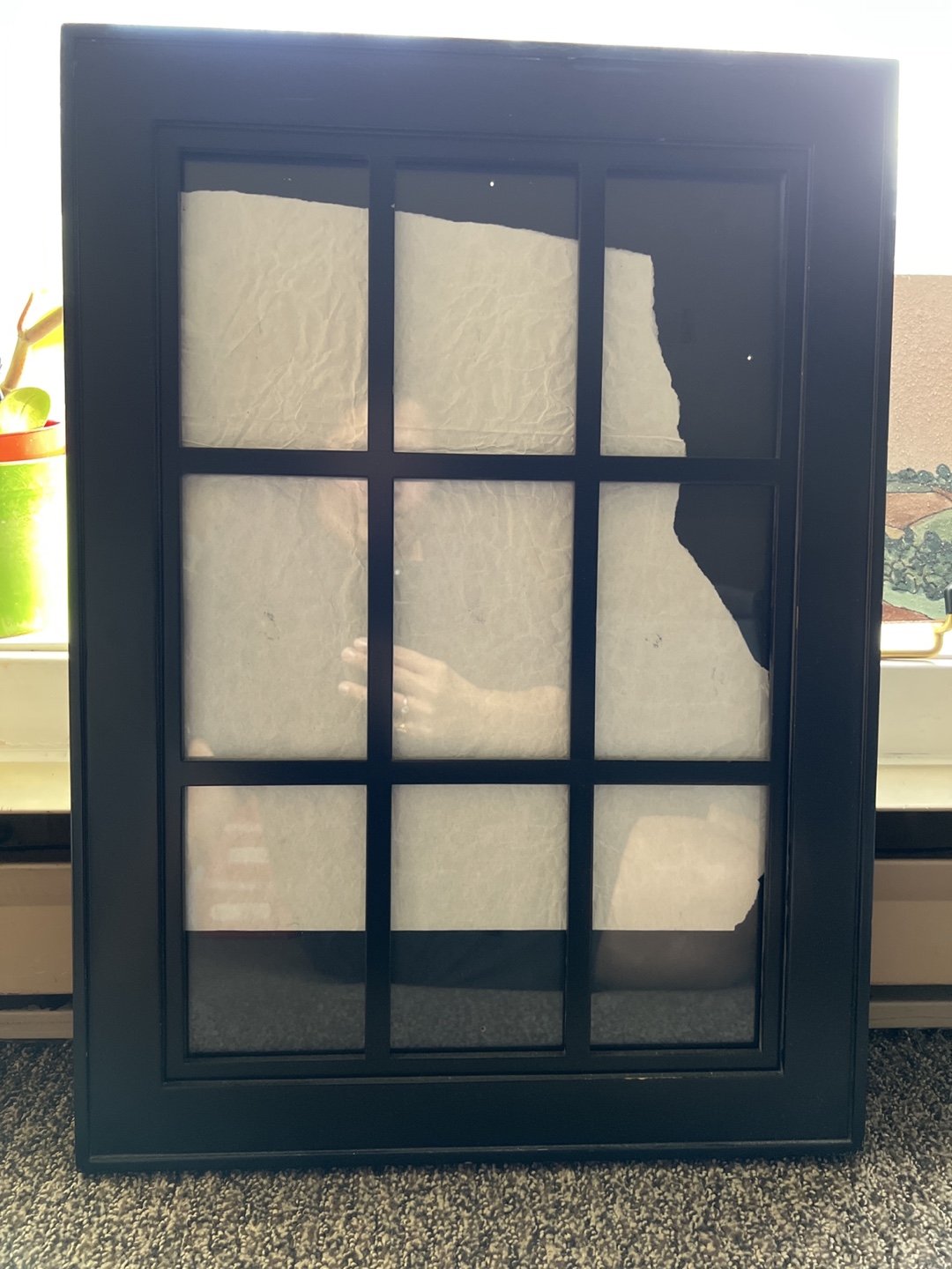 Black Nine-Photo Collage Frame
