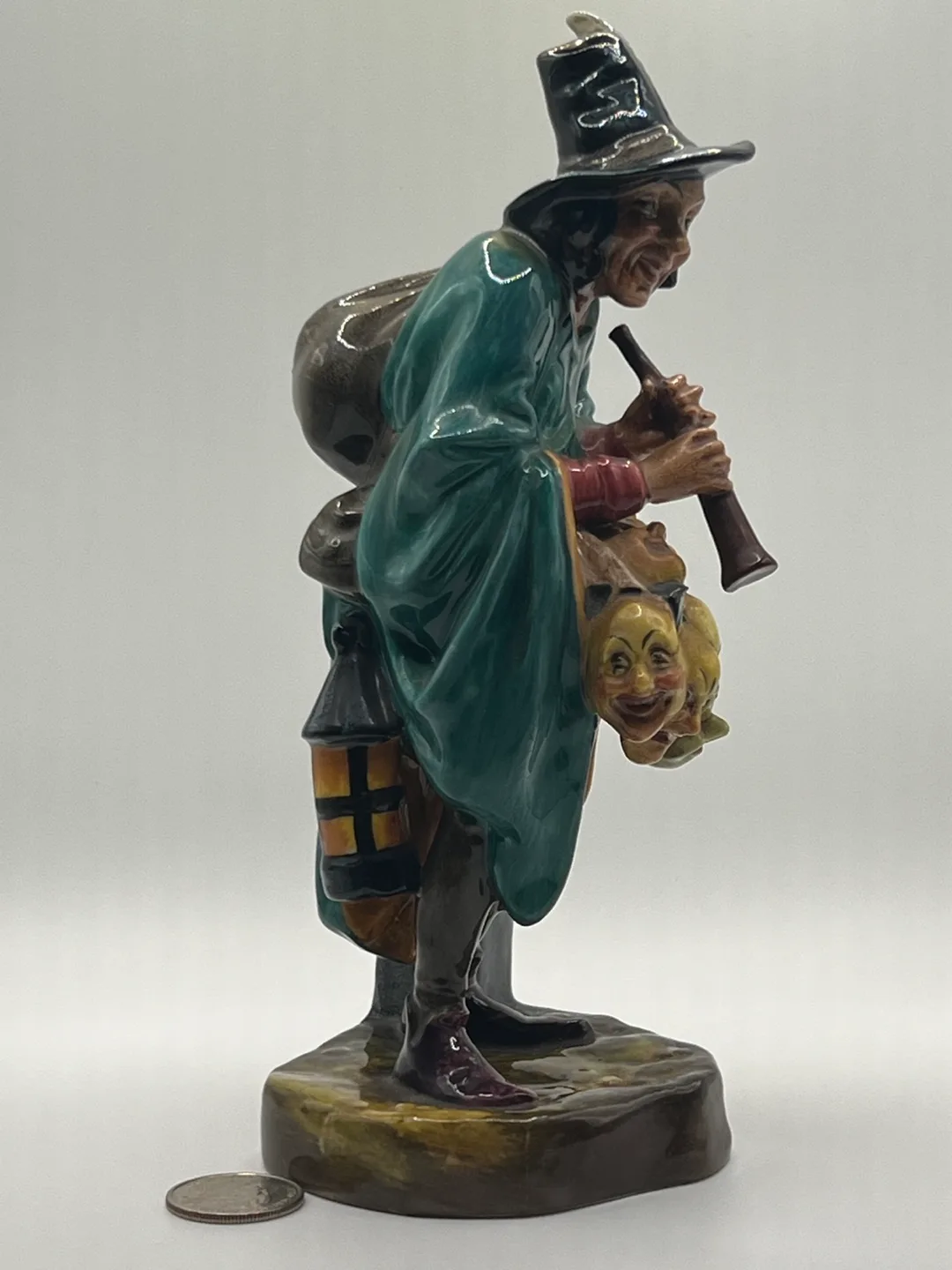 Vintage Royal Doulton Figurine - The Mask Seller image indicator(5)
