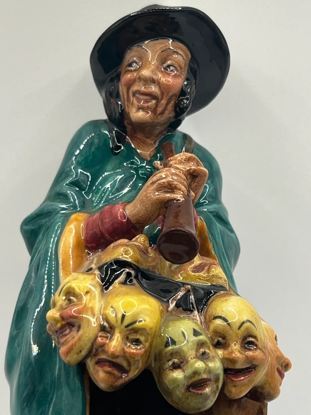 Vintage Royal Doulton Figurine - The Mask Seller image indicator(2)