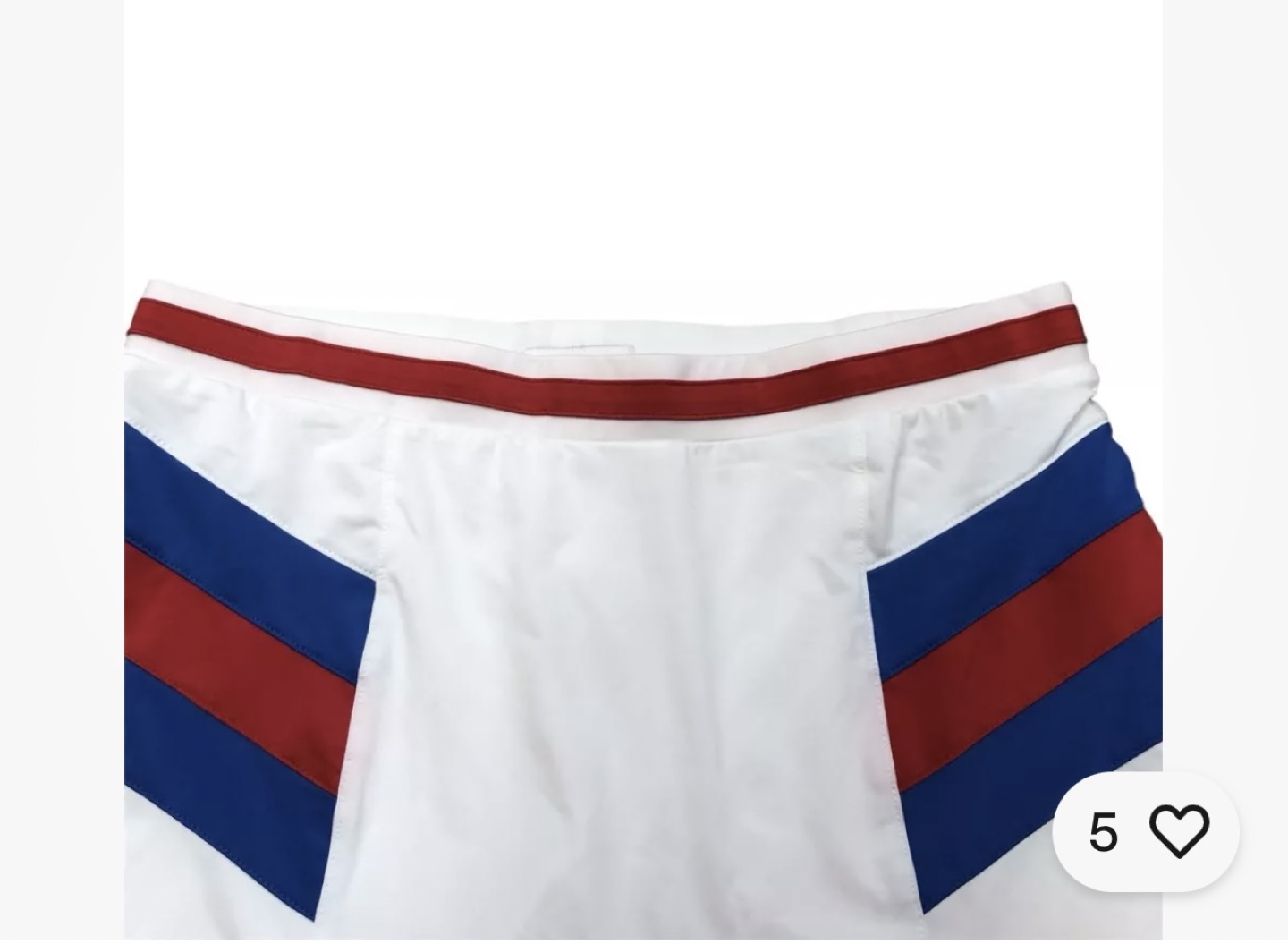 BOAST Tennis Skort White Red Blue Size S - photo 3