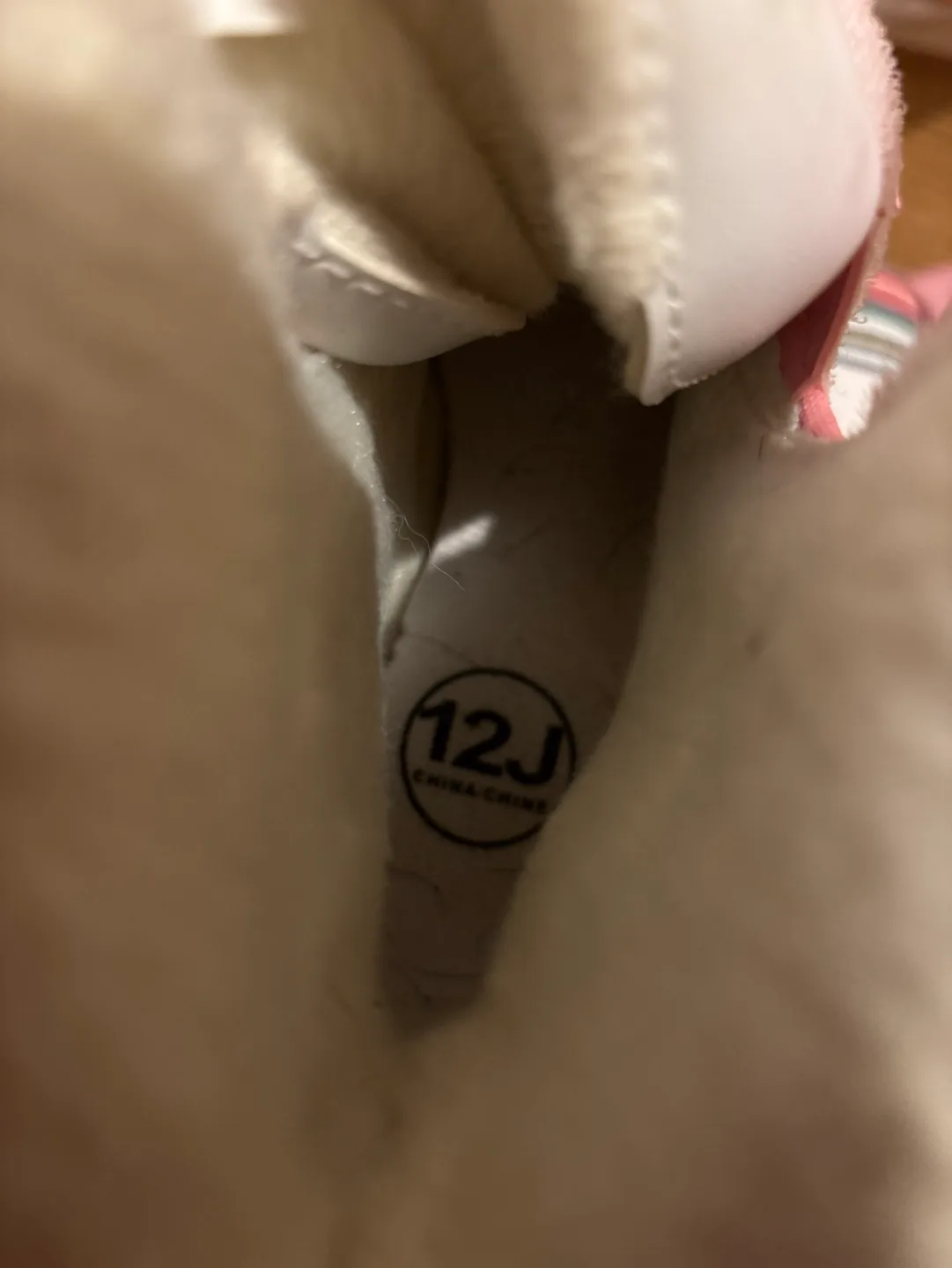 Girls' Size 12J Pink Figure Skates image indicator(2)