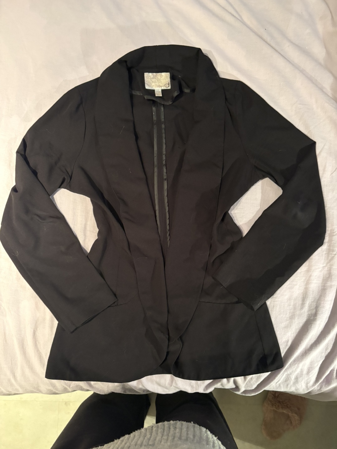 Dynamite Black Blazer, Size Large