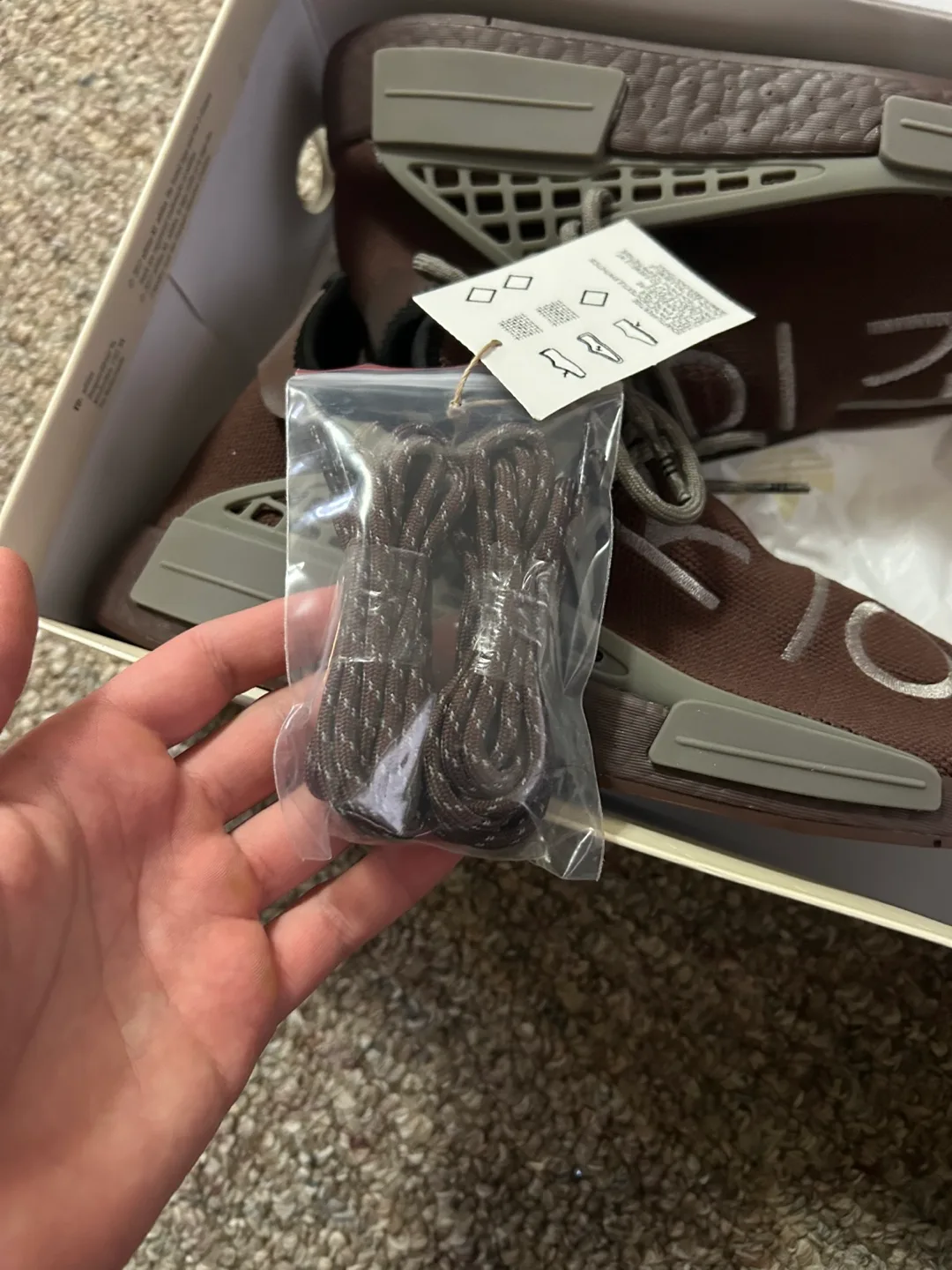 Adidas NMD Hu Pharrell Chocolate image indicator(3)