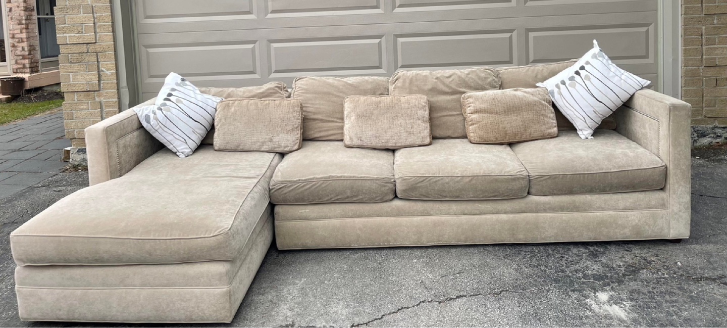 Beige Sectional Sofa