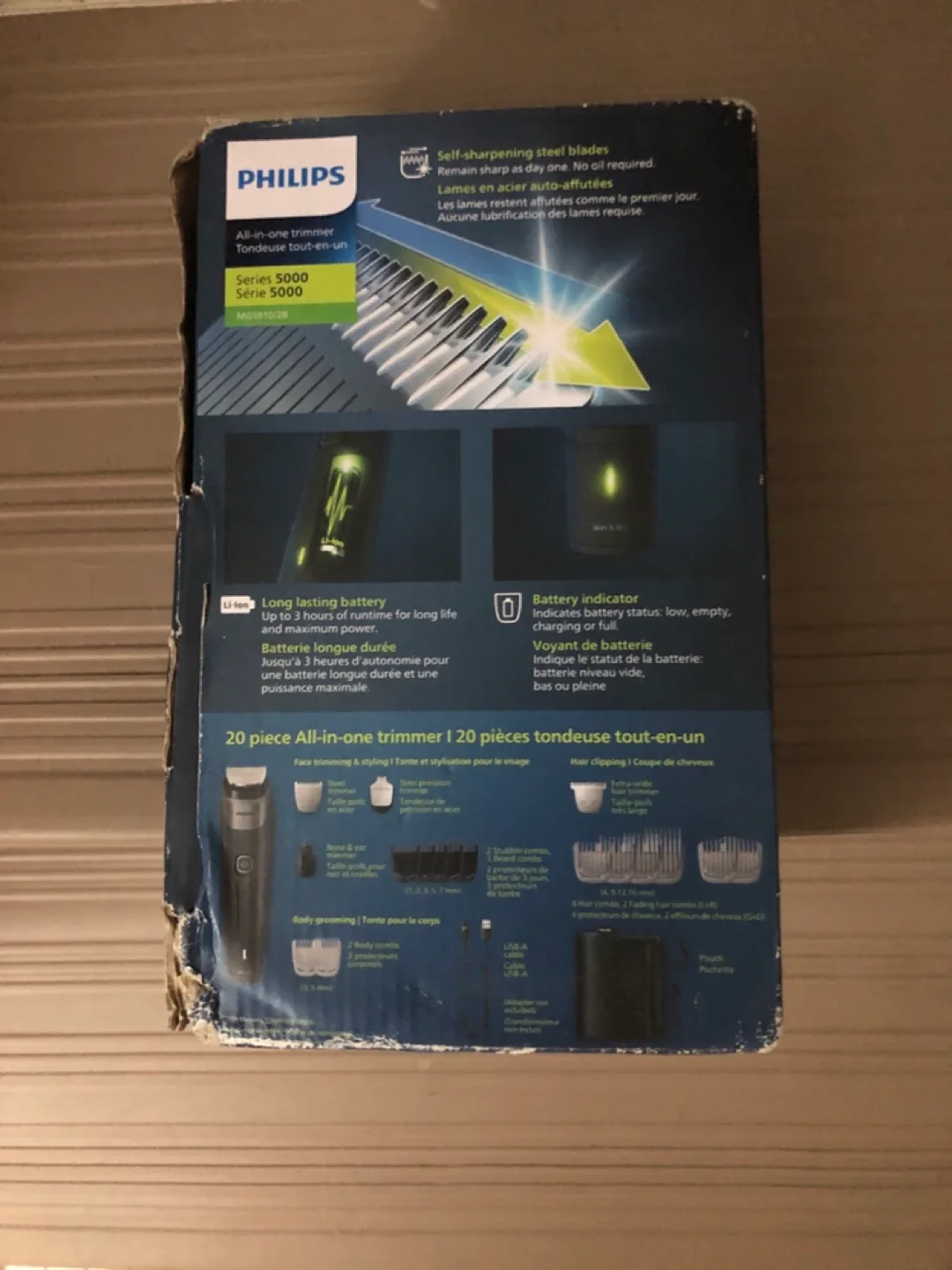 Philips Series 5000 All-in-One Trimmer image indicator(4)
