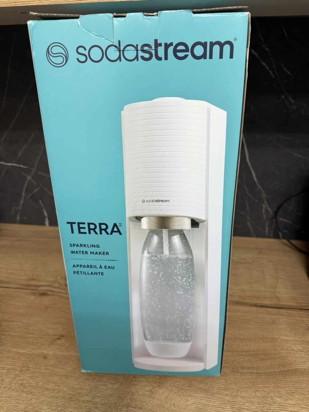 SodaStream Terra Sparkling Water Maker - White thumbnail