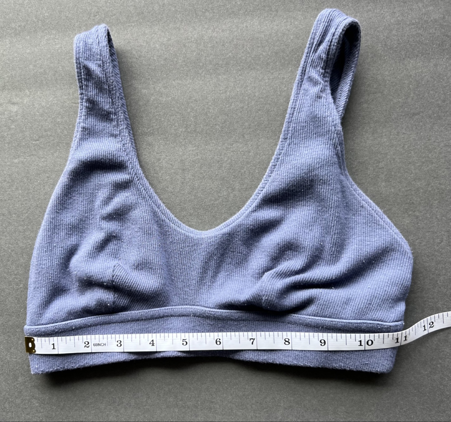 Women's Ribbed Bralette 💚 - photo 4